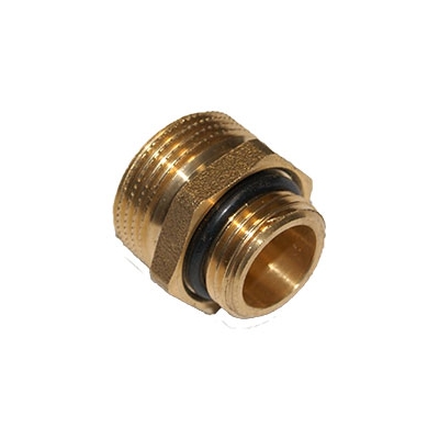 Nypel mosiężny do rozdzielacza 1/2x3/4 cala O-RING Produkt Polski